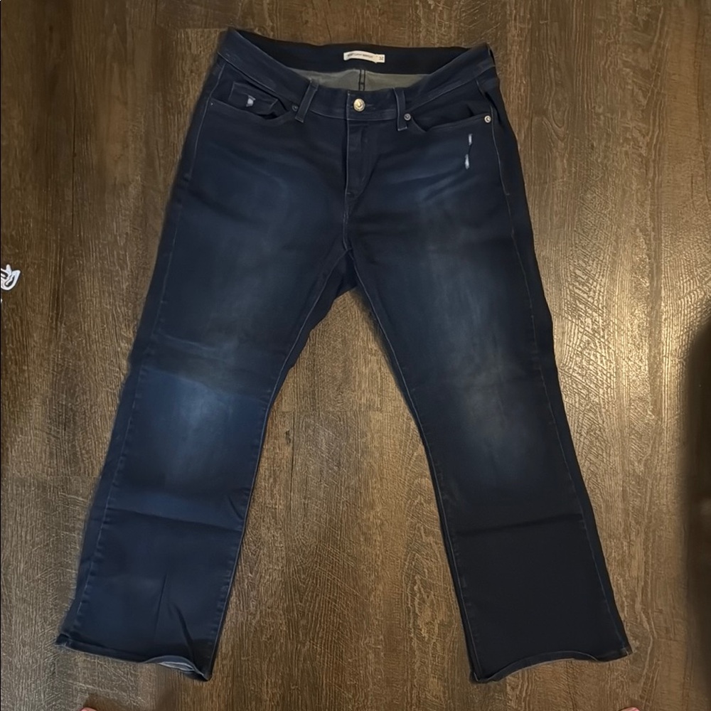 Women's 529 Levi Strauss & Co Curvy Bootcut Size 32 Jeans